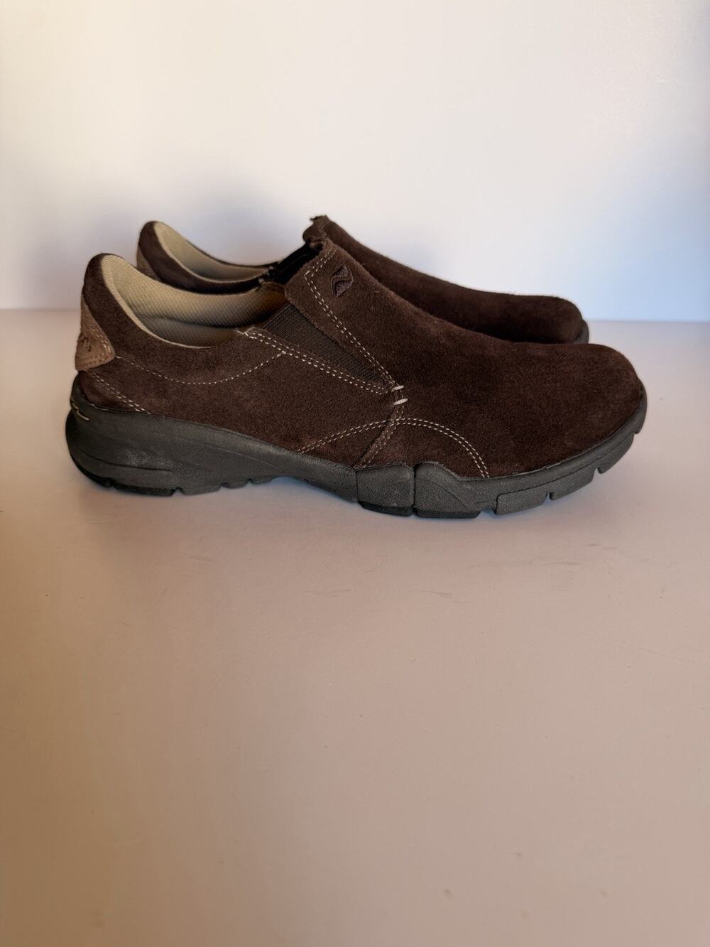 Natural Sport Tribeca Suede Slip On Loafers Dark Brown Men's Size 8M 30108200